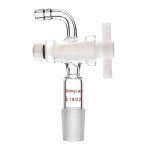 StonyLab Vacuum Flow Control Adapter with PTFE Stopcock