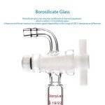 StonyLab Vacuum Flow Control Adapter with PTFE Stopcock