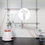StonyLab Vacuum Flow Control Adapter with PTFE Stopcock