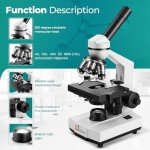 Sinher XSP-104 Compound Monocular Microscope Kit