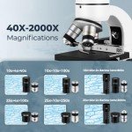 ESAKO 40-2000X Microscope Kit for All Ages