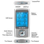TENS Unit Muscle Stimulator with 8 Electrode Pads