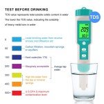 5-in-1 Pool Salt and Water Quality Tester