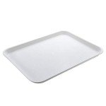 Set of 6 Rectangular Plastic Serving Trays