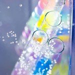 Clear Rigid Plastic Tubing with Rubber Caps, 2 Set