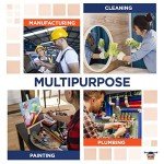 EZGOODZ Blue Disposable Coveralls with Hood - XXL