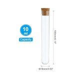 10ml Clear Round Bottom Test Tube Set - 10pcs