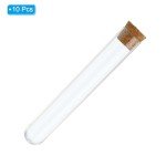 10ml Clear Round Bottom Test Tube Set - 10pcs