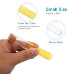 10ml Clear Round Bottom Test Tube Set - 10pcs