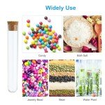 10ml Clear Round Bottom Test Tube Set - 10pcs