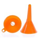 4-Piece Plastic Funnel Set for Liquids