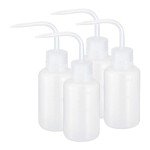 PATIKIL 150ml Plastic Wash Bottle Set (4 Pack)
