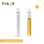 ULAB 100ml Plastic Measuring Cylinders - 4 Pack