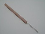 12-Pack Straight Teasing Needles with Plastic Handle