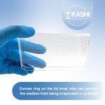 Clear 96-Well V-Bottom Microplate with Lids