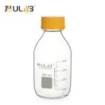 500ml Round Borosilicate Media Storage Bottles, 4-Pack