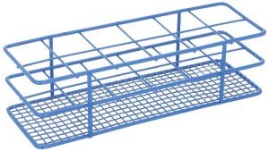 Blue Coated Steel Tube Rack for 2 x 6 Bottles