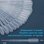 300PCS Disposable Plastic Transfer Pipettes, 3ml