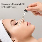 1ml Glass Droppers, 4 Pack with Measurement