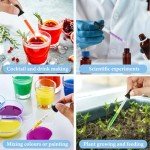 1ml Glass Droppers, 4 Pack with Measurement