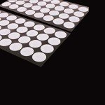 64pcs 20mm Synthetic Filter Paper Stickers