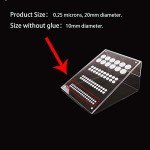 64pcs 20mm Synthetic Filter Paper Stickers