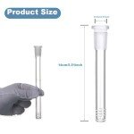 Glass Stem Tube with 4 Cleaning Brushes - 14cm