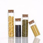 10PCS 60ml Borosilicate Glass Test Tubes with Corks