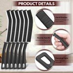 6-Pack Hard Bristle Gap Cleaning Brushes
