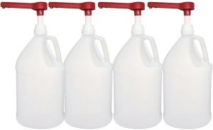 Rani 1 Gallon HDPE Plastic Jugs - Pack of 4