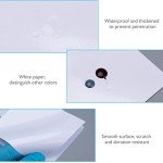 100 Disposable Dental Mixing Pads - Waterproof Small