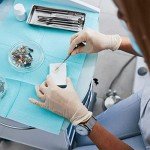 100 Disposable Dental Mixing Pads - Waterproof Small