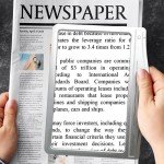 MAGNIPROS 5X LED Page Magnifier with Color Modes