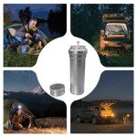 Portable 30ml Alcohol Burner for Outdoor & Lab Use