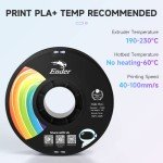 Rainbow PLA Plus 3D Printer Filament 1.75mm 1KG