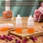 Umigy 200 Pcs Squeezable Eye Dropper Bottles