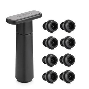WOTOR Wine Saver Vacuum Pump with 8 Stoppers