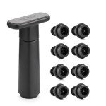 WOTOR Wine Saver Vacuum Pump with 8 Stoppers