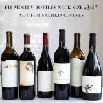 Wine Vacuum Pump with 4 Reusable Stoppers