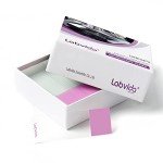 144pcs Purple Frosted Microscope Slides - Super Grade