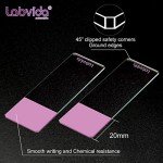 144pcs Purple Frosted Microscope Slides - Super Grade