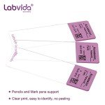144pcs Purple Frosted Microscope Slides - Super Grade
