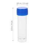 10 Pack Plastic Specimen Cups with Lids