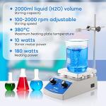HYCC 716°F Magnetic Stirrer Hot Plate 2000mL