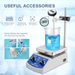 Magnetic Stirrer Hot Plate with Thermometer and Stand