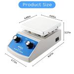 HYCC 716°F Magnetic Stirrer Hot Plate 2000mL