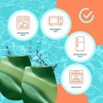 Unbreakable Silicone Tie Dye Wine Glasses Set