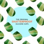 Unbreakable Silicone Tie Dye Wine Glasses Set