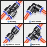 TAILONZ Pneumatic 6mm OD Polyurethane Air Hose Kit