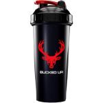 Bucked Up 28oz Shaker Bottle - Leak-Proof Black